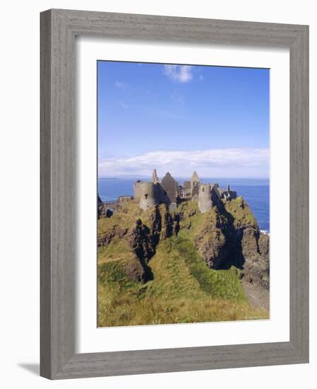 Dunluce Castle, County Antrim, Northern Ireland, UK, Europe-Charles Bowman-Framed Photographic Print