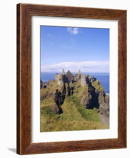 Dunluce Castle, County Antrim, Northern Ireland, UK, Europe-Charles Bowman-Framed Photographic Print