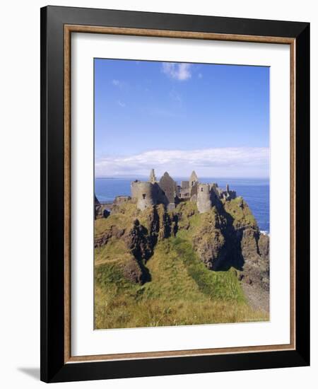 Dunluce Castle, County Antrim, Northern Ireland, UK, Europe-Charles Bowman-Framed Photographic Print