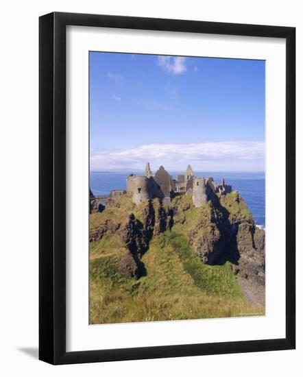 Dunluce Castle, County Antrim, Northern Ireland, UK, Europe-Charles Bowman-Framed Photographic Print