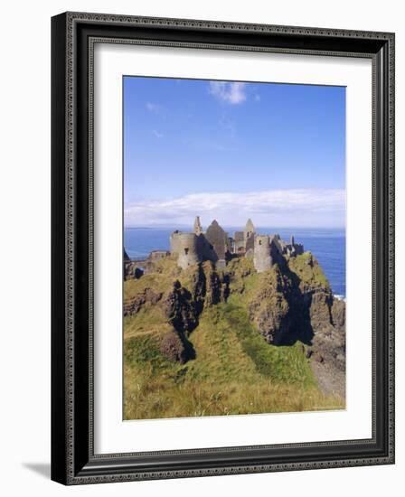 Dunluce Castle, County Antrim, Northern Ireland, UK, Europe-Charles Bowman-Framed Photographic Print