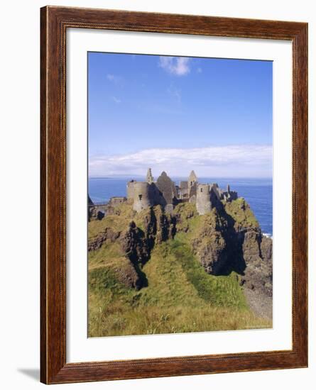 Dunluce Castle, County Antrim, Northern Ireland, UK, Europe-Charles Bowman-Framed Photographic Print