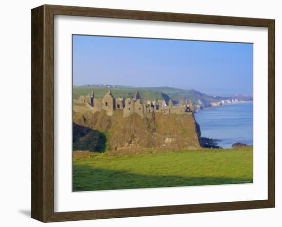 Dunluce Castle, County Antrim, Northern Ireland, UK, Europe-Charles Bowman-Framed Photographic Print