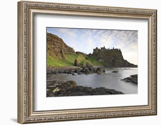 Dunluce Castle, County Antrim, Ulster, Northern Ireland, United Kingdom, Europe-Carsten Krieger-Framed Photographic Print