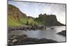 Dunluce Castle, County Antrim, Ulster, Northern Ireland, United Kingdom, Europe-Carsten Krieger-Mounted Photographic Print