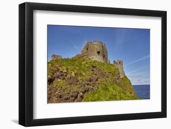 Dunluce Castle, near Portrush, County Antrim, Ulster, Northern Ireland, United Kingdom, Europe-Nigel Hicks-Framed Photographic Print