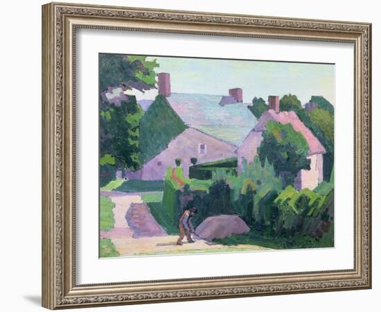 Dunn's Cottage-Robert Polhill Bevan-Framed Giclee Print