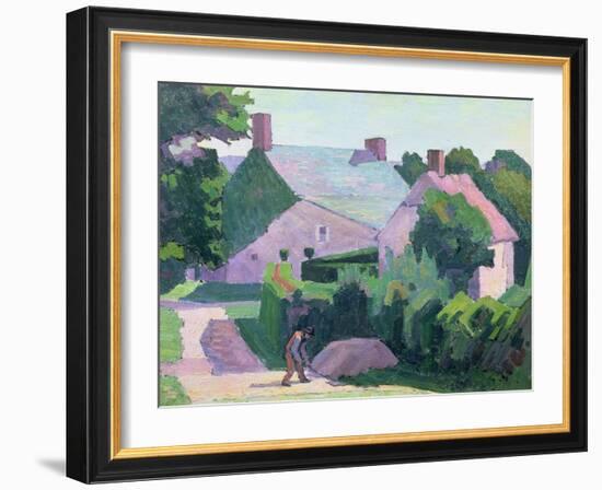 Dunn's Cottage-Robert Polhill Bevan-Framed Giclee Print