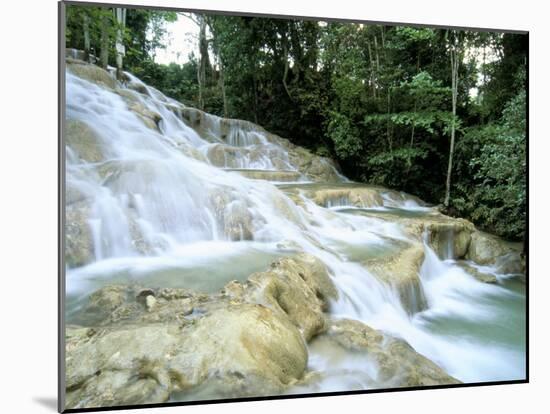 Dunn's River Falls, Ocho Rios, Jamaica, West Indies, Central America-Sergio Pitamitz-Mounted Photographic Print