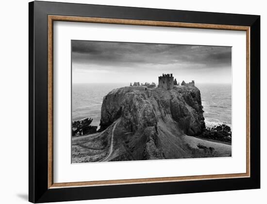 Dunnottar Castle, Scotland-null-Framed Art Print