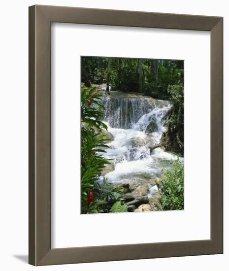 Dunns River Falls, Ocho Rios, Jamaica, West Indies, Caribbean, Central America-Harding Robert-Framed Photographic Print