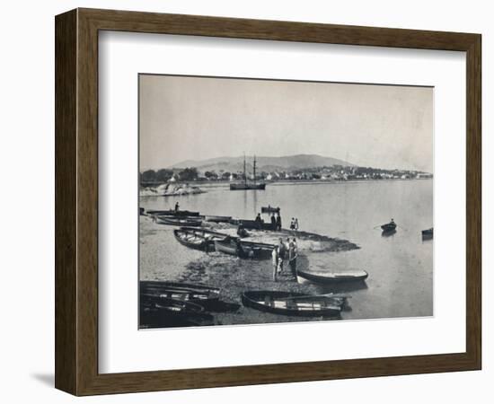 'Dunoon - View on the Clyde', 1895-Unknown-Framed Photographic Print