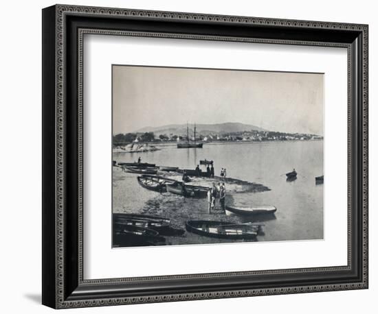 'Dunoon - View on the Clyde', 1895-Unknown-Framed Photographic Print