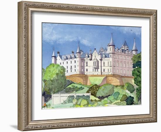 Dunrobin Castle, 1996-David Herbert-Framed Giclee Print