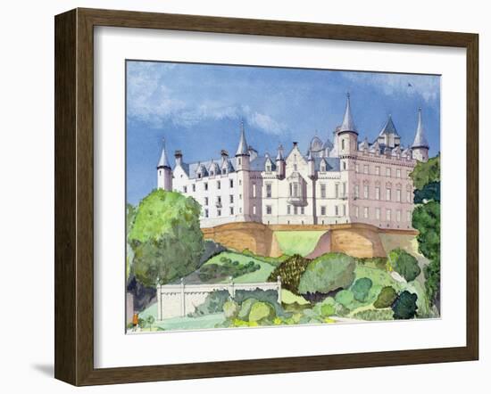 Dunrobin Castle, 1996-David Herbert-Framed Giclee Print