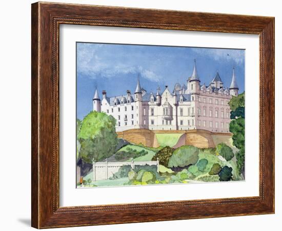 Dunrobin Castle, 1996-David Herbert-Framed Giclee Print