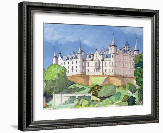 Dunrobin Castle, 1996-David Herbert-Framed Giclee Print