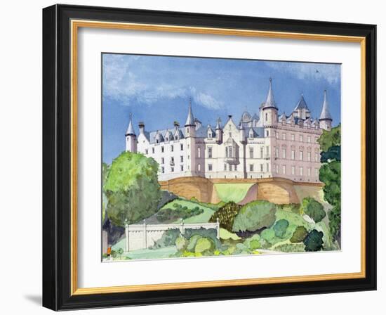 Dunrobin Castle, 1996-David Herbert-Framed Giclee Print