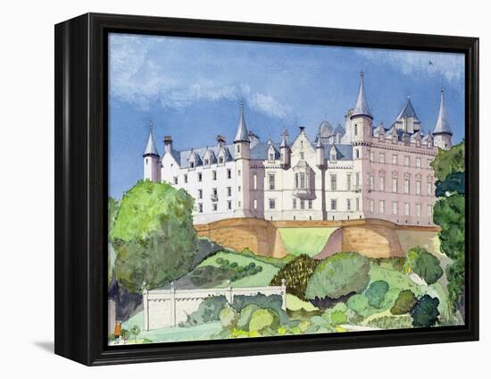 Dunrobin Castle, 1996-David Herbert-Framed Premier Image Canvas