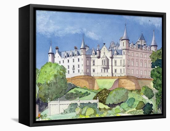 Dunrobin Castle, 1996-David Herbert-Framed Premier Image Canvas