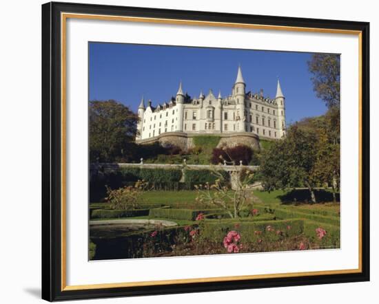 Dunrobin Castle and Grounds, Near Golspie, Scotland, UK, Europe-Julia Thorne-Framed Photographic Print