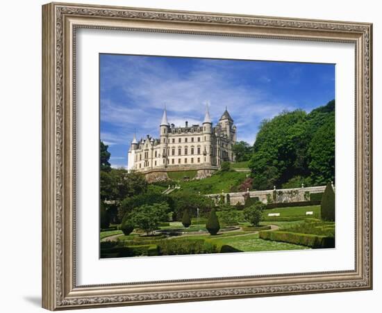 Dunrobin Castle, Golspie, Scotland; it Dates in Part from the Early 1300S-Paul Harris-Framed Photographic Print