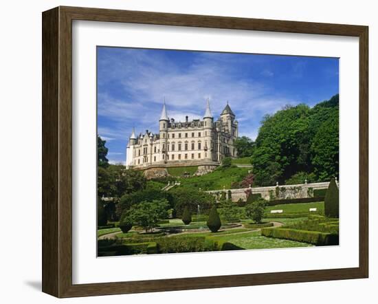 Dunrobin Castle, Golspie, Scotland; it Dates in Part from the Early 1300S-Paul Harris-Framed Photographic Print