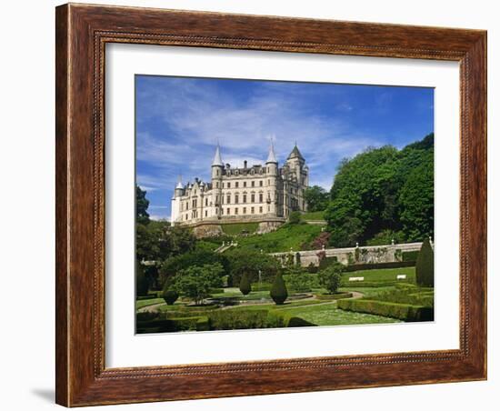 Dunrobin Castle, Golspie, Scotland; it Dates in Part from the Early 1300S-Paul Harris-Framed Photographic Print