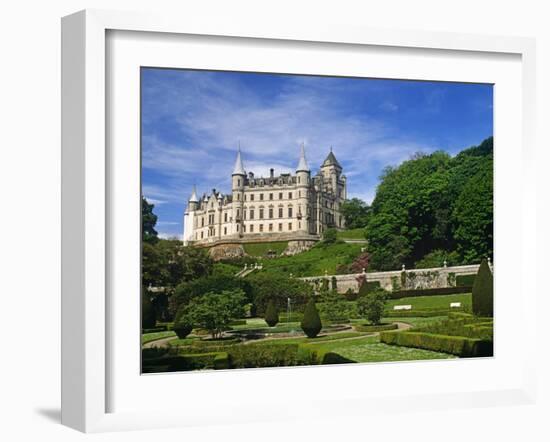 Dunrobin Castle, Golspie, Scotland; it Dates in Part from the Early 1300S-Paul Harris-Framed Photographic Print