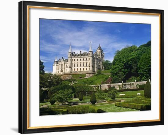 Dunrobin Castle, Golspie, Scotland; it Dates in Part from the Early 1300S-Paul Harris-Framed Photographic Print