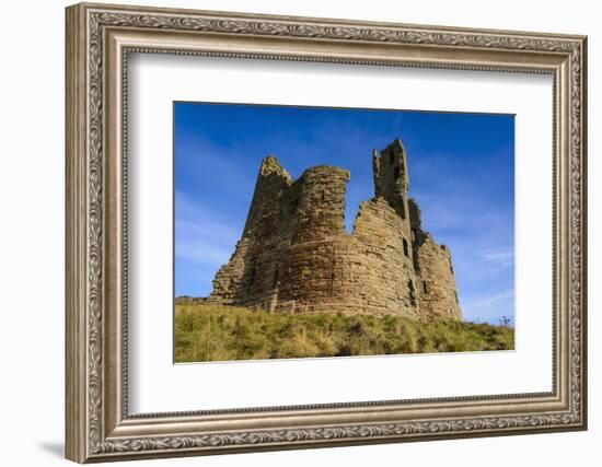 Dunstanburgh Castle, Northumberland, England, United Kingdom, Europe-Gary Cook-Framed Photographic Print