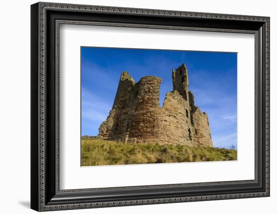 Dunstanburgh Castle, Northumberland, England, United Kingdom, Europe-Gary Cook-Framed Photographic Print