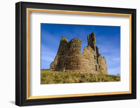 Dunstanburgh Castle, Northumberland, England, United Kingdom, Europe-Gary Cook-Framed Photographic Print