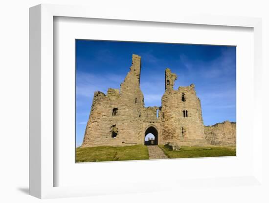 Dunstanburgh Castle, Northumberland, England, United Kingdom, Europe-Gary Cook-Framed Photographic Print