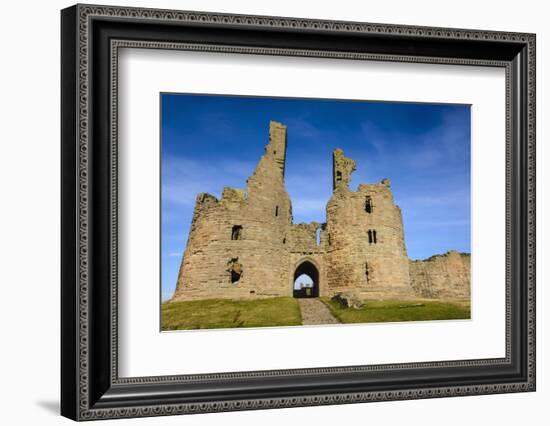 Dunstanburgh Castle, Northumberland, England, United Kingdom, Europe-Gary Cook-Framed Photographic Print