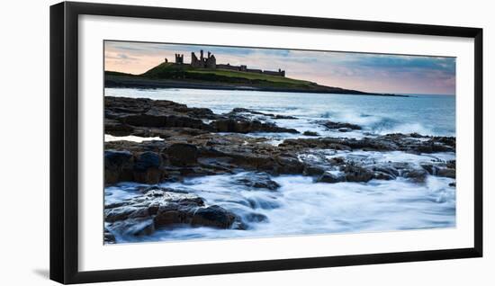 Dunstanburgh Castle, Northumberland, England, United Kingdom, Europe-John Alexander-Framed Photographic Print