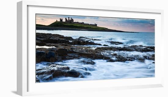 Dunstanburgh Castle, Northumberland, England, United Kingdom, Europe-John Alexander-Framed Photographic Print