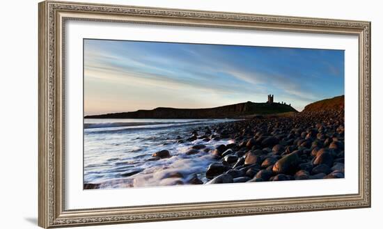 Dunstanburgh Castle, Northumberland, England, United Kingdom, Europe-John Alexander-Framed Photographic Print