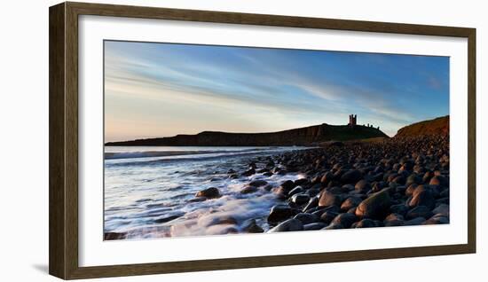 Dunstanburgh Castle, Northumberland, England, United Kingdom, Europe-John Alexander-Framed Photographic Print