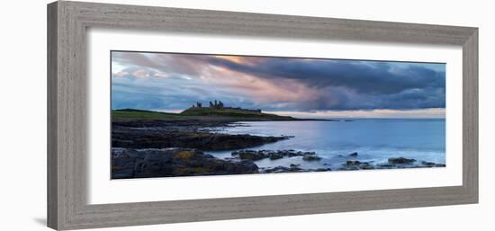 Dunstanburgh Castle, Northumberland, England, United Kingdom, Europe-John Alexander-Framed Photographic Print