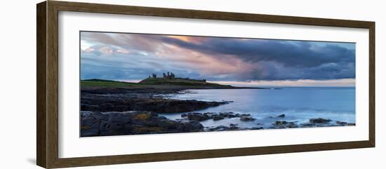 Dunstanburgh Castle, Northumberland, England, United Kingdom, Europe-John Alexander-Framed Photographic Print