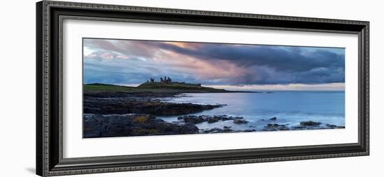 Dunstanburgh Castle, Northumberland, England, United Kingdom, Europe-John Alexander-Framed Photographic Print