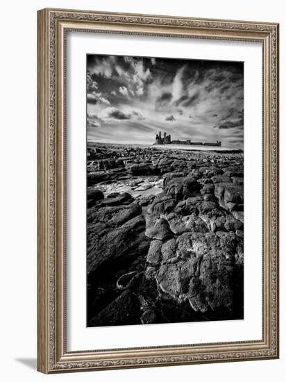 Dunstanburgh Castle-Rory Garforth-Framed Photographic Print