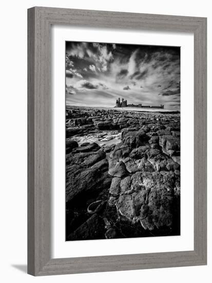 Dunstanburgh Castle-Rory Garforth-Framed Photographic Print