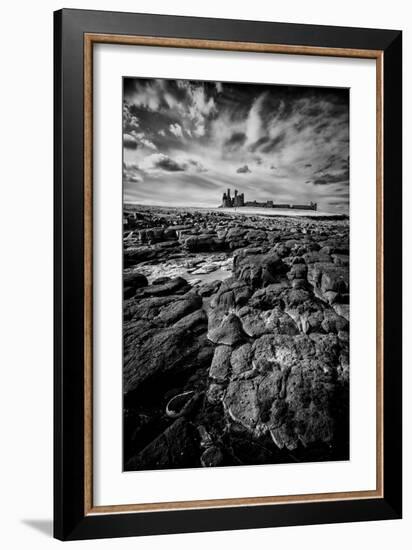 Dunstanburgh Castle-Rory Garforth-Framed Photographic Print