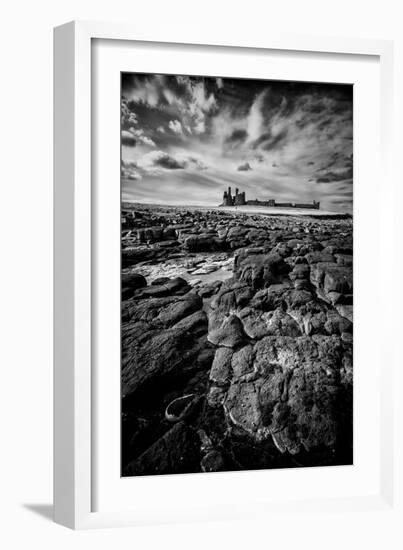 Dunstanburgh Castle-Rory Garforth-Framed Photographic Print