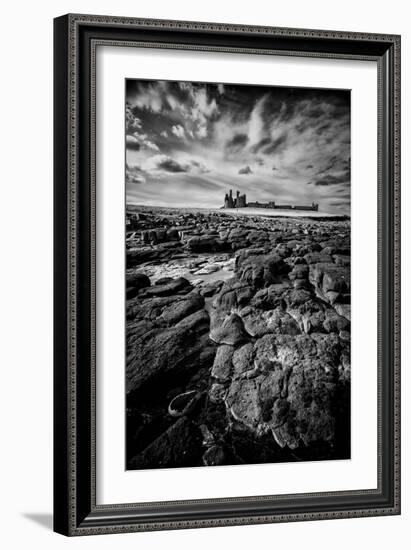 Dunstanburgh Castle-Rory Garforth-Framed Photographic Print