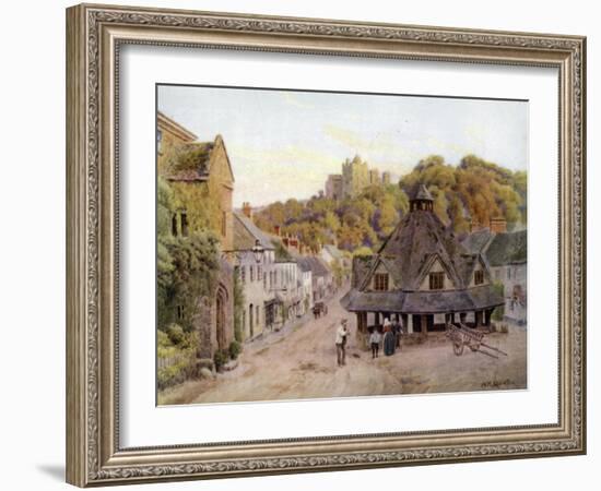 Dunster, Somerset-Alfred Robert Quinton-Framed Giclee Print