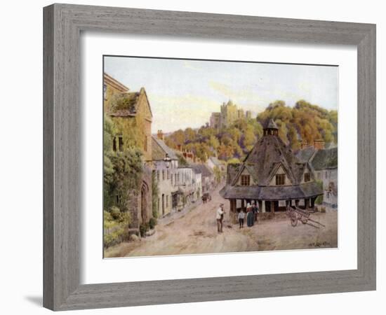 Dunster, Somerset-Alfred Robert Quinton-Framed Giclee Print