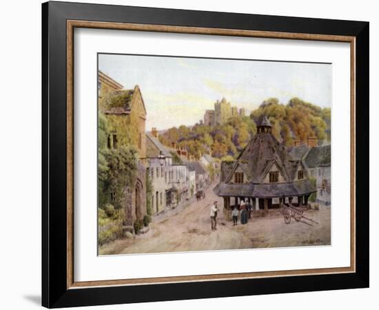 Dunster, Somerset-Alfred Robert Quinton-Framed Giclee Print